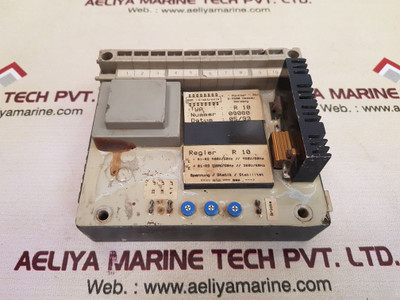 Rsm-elektronik r 10 automatic voltage regulator Used Rsm-elektronik r 10 automatic voltage regulator Used