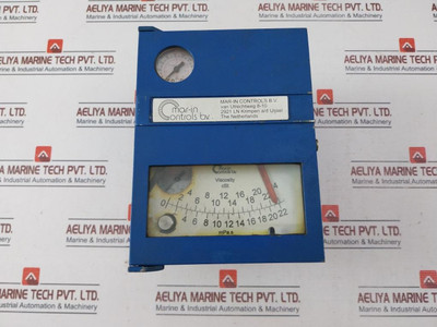 Mar-in Control 0-25 Cst Viscosity Controller Dp100201 0 To 200 Kpa 0 To 2 Bar - Used Mar-in Control 0-25 Cst Viscosity Controller Dp100201 0 To 200 Kpa 0 To 2 Bar - Used