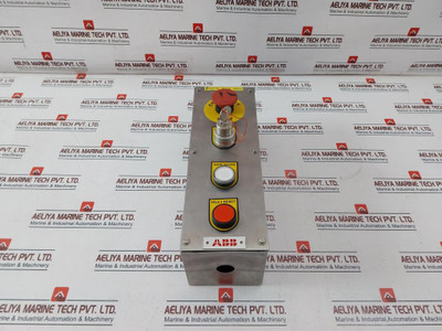 Abb De-42279 Stainless Control Box W/E‐Stop, Gate Access & Fault Reset Button
