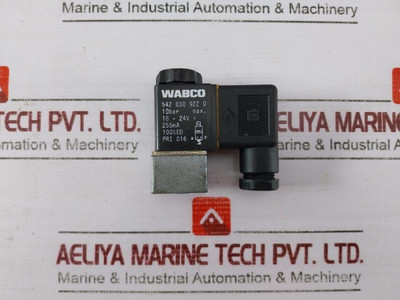 Wabco 542 030 922 0 Solenoid Valve 18-24V 255Ma 10Bar - Used Wabco 542 030 922 0 Solenoid Valve 18-24V 255Ma 10Bar - Used