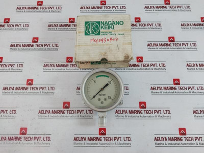 Nks 0-15 Kgf/Cm2 Pressure Sensor Switch Gauge 8812002 - New Nks 0-15 Kgf/Cm2 Pressure Sensor Switch Gauge 8812002 - New