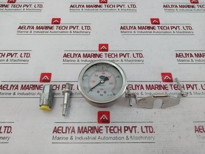 Brannan Cl 1.6 Pressure Gauge 0-40 Bar 0-500 Psi - Used Brannan Cl 1.6 Pressure Gauge 0-40 Bar 0-500 Psi - Used