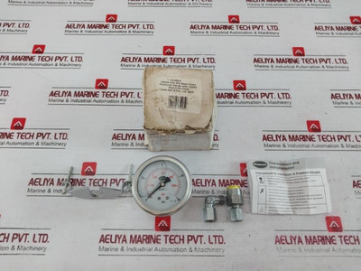 Brannan En 837-1 Pressure Gauge With Clamp 0 To 40 Bar 516050 - New