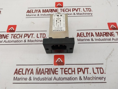 Schurter 8843.8923.1 Power Entry Connector Receptacle Male Module Flange