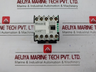 Moeller Dil Er-22 Contactor Ac-15 6000V Iec 947 10A A600 P300 Awg 18-14 1,2Nm - Used Moeller Dil Er-22 Contactor Ac-15 6000V Iec 947 10A A600 P300 Awg 18-14 1,2Nm - Used