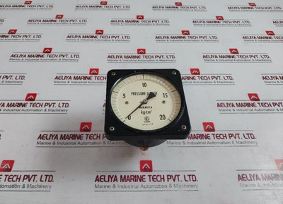 Nagano Keiki Seisakusho 0-20 Kg/Cm2 Pressure Gauge - Used Nagano Keiki Seisakusho 0-20 Kg/Cm2 Pressure Gauge - Used