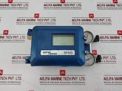 Spirax Sarco Sp400 Electropneumatic Smart Positioner Sp4000000000G7 0-100 Psi - Used Spirax Sarco Sp400 Electropneumatic Smart Positioner Sp4000000000G7 0-100 Psi - Used