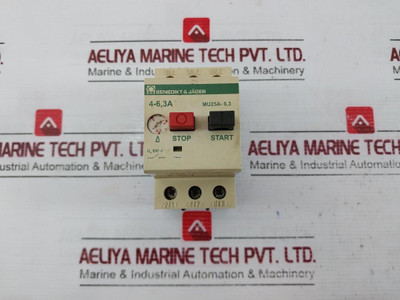 Benedikt & Jager Mu25A-6,3 Motor Protection Circuit Breaker 690V Vde 0660