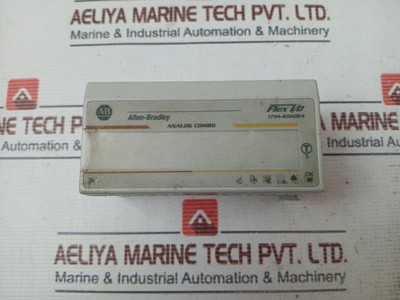 Allen-bradley 1794-ie8Xoe4 Flex I/O Analog Input / Output Module 96462071 Rev. A - Used Allen-bradley 1794-ie8Xoe4 Flex I/O Analog Input / Output Module 96462071 Rev. A - Used