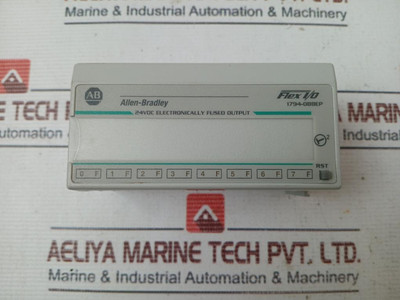 Allen-bradley 1794-ob8Ep Flex I/O 24Vdc Electronically Fused Output Module - Used Allen-bradley 1794-ob8Ep Flex I/O 24Vdc Electronically Fused Output Module - Used
