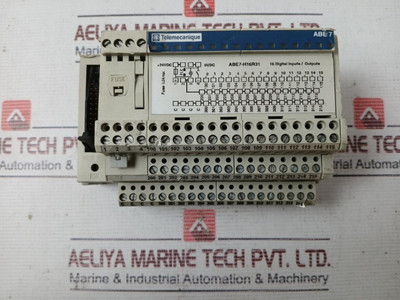Telemecanique Abe7-h16R31 16 Digital Input/Output Module +24Vdc 30Vdc - Used Telemecanique Abe7-h16R31 16 Digital Input/Output Module +24Vdc 30Vdc - Used
