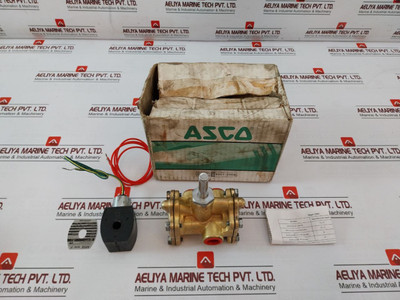 Asco Ef8316G066 Solenoid Valve 238214-032-d 120/60,110/50 Ft - Used Asco Ef8316G066 Solenoid Valve 238214-032-d 120/60,110/50 Ft - Used