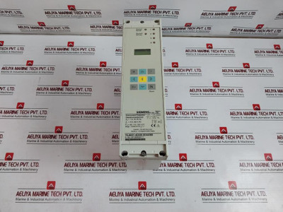Siemens 7Sj6001-4Ea00-0Da0/Bb Overcurrent Protection Relay 1A 50/60Hz Rs485