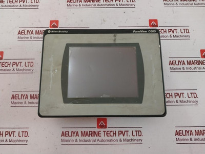 Allen-bradley 2711C-t6C Panelview C600 Touch Screen Display Rev: C (Not Working) - For Parts Only Allen-bradley 2711C-t6C Panelview C600 Touch Screen Display Rev: C (Not Working) - For Parts Only