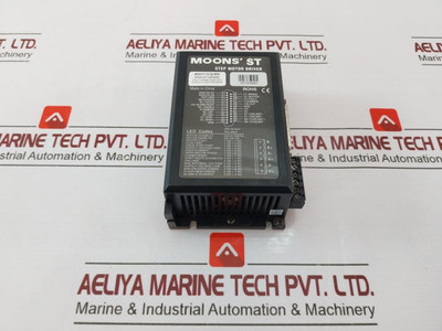 Moons’ Msst10-q-rn Mingzhi Stepper Motor Driver 10A Peak 16100990 - Used Moons’ Msst10-q-rn Mingzhi Stepper Motor Driver 10A Peak 16100990 - Used