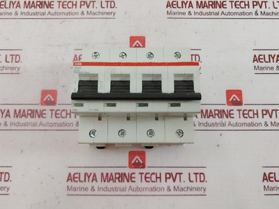 Abb S804B High Performance Circuit Breaker C100 230/400V~16Ka 50/60Hz - Used Abb S804B High Performance Circuit Breaker C100 230/400V~16Ka 50/60Hz - Used