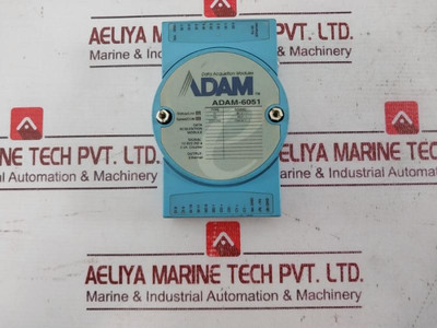 Advantech Adam-6051 Isolated Di/O With Counter Module Rev: A2 Bit 0~1 - Used Advantech Adam-6051 Isolated Di/O With Counter Module Rev: A2 Bit 0~1 - Used
