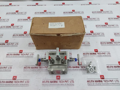 Excelock Svmf51123112 Five Valve Manifold 6000 Psi Ss 316 E502 Ff - New Excelock Svmf51123112 Five Valve Manifold 6000 Psi Ss 316 E502 Ff - New
