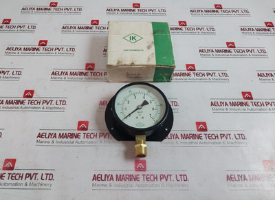 Ik Instruments 100-p-b Pressure Gauge 100 7 Kg/Psi - New Ik Instruments 100-p-b Pressure Gauge 100 7 Kg/Psi - New