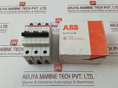 Abb Sb203M-c6 Miniature Circuit Breaker Is/Iec 60898-1 120V Dc 1Sys273012R0064 - New