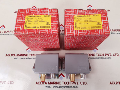 Danfoss cas 137 pressure control switch 060-3152
