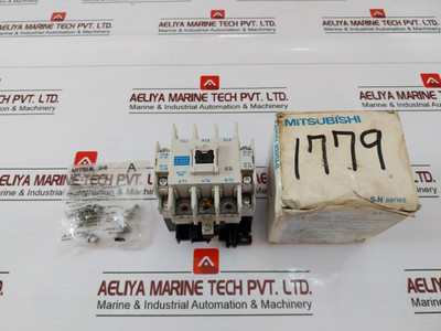 Mitsubishi Electric S-n35 Magnetic Contactor 100V 50Hz 100-110V 60Hz 600V Max. - New