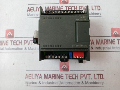 Siemens 6Es7 231-0Hc22-0Xa0 Analog Input Module Em 231 21-28 Vdc aaa - Used Siemens 6Es7 231-0Hc22-0Xa0 Analog Input Module Em 231 21-28 Vdc aaa - Used