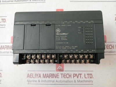 Ge Fanuc Ic200Udd110-dk Versamax Micro Controller 16 Dc Input 12 Dc Output 24Vdc - Used Ge Fanuc Ic200Udd110-dk Versamax Micro Controller 16 Dc Input 12 Dc Output 24Vdc - Used