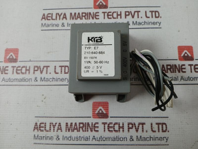 Ktb E7 Current Transformer 210.640 684 Bv 15076 50-60Hz - Used Ktb E7 Current Transformer 210.640 684 Bv 15076 50-60Hz - Used