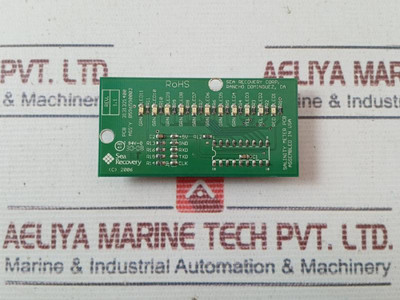 Sea Recovery 3131321400 Printed Circuit Board B596590002 94V - Used Sea Recovery 3131321400 Printed Circuit Board B596590002 94V - Used
