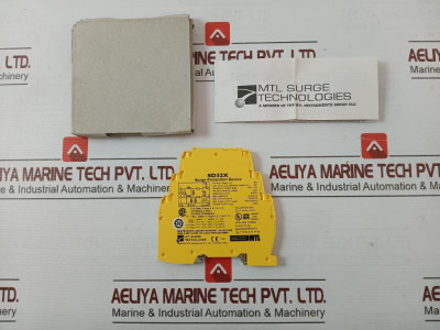 Mtl Sd32X Surge Protection For Data & Signal Application Baseefa02Atex0211X