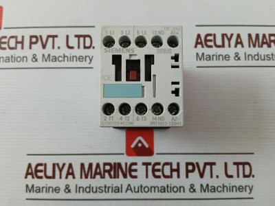 Siemens 3Rt1017-1Bb41 Power Contactor Dc24V 20A 600Vac 0.8-1.2Nm G/081128