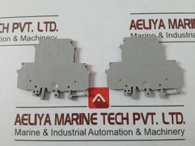 Lot Of 2X Phoenix Contact Ukk 5-mtk Terminal Block 400V 15A 22-12 Awg