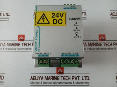 Phoenix Contact Quint-ps/1Ac/24Dc/20 Power Supply Unit 100-240V/50-60Hz - New Phoenix Contact Quint-ps/1Ac/24Dc/20 Power Supply Unit 100-240V/50-60Hz - New