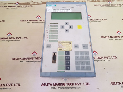 Siemens siprotec 7sj6111-5eb20-1fa0/ee overcurrent protection and control relay Siemens siprotec 7sj6111-5eb20-1fa0/ee overcurrent protection and control relayÂ
