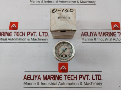 Hypro 15400Fg01B160 Pressure Gauge 0-11 Bar 0-160 Psi 1.5" 400Fg 0/160 1/8 Cbm - New