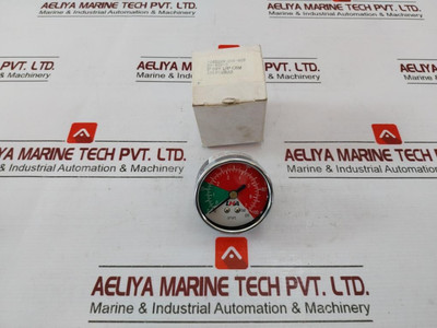 Lha Sp-15P-2 Hydraulic Pressure Gauge P563298-016-603 0-7 Bar 0-100 Psi - New