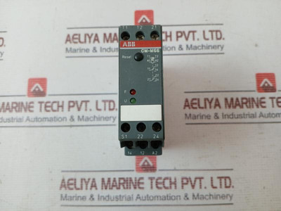 Abb Cm-mss Thermistor Motor Protection Monitoring Relay 1Svr430711R2300 250V 4A - Used Abb Cm-mss Thermistor Motor Protection Monitoring Relay 1Svr430711R2300 250V 4A - Used