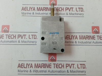 Festo Mfh-3-1/4 Pneumatic Solenoid Valve 1.5-8 Bar 21-120 Psi 2885210