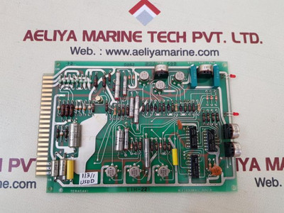 Terasaki Eih-221 K/762/621-001A Printed Circuit Board 12 0262 522 - Used