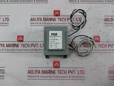 Ktb E7 Transformer 400 5V 1Va 50-60Hz - Used