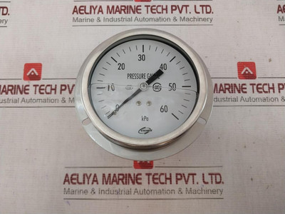 Sigmatech Pressure Gauge 0 To 60 Kpa 1.0 - Used