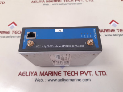Moxa awk-1100-eu 802.11g/b wireless ap/bridge/client Moxa awk-1100-eu 802.11g/b wireless ap/bridge/client