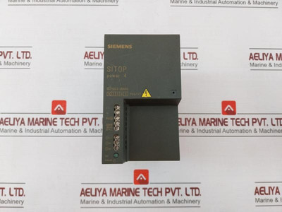 Siemens 6Ep1 332-2Ba00 Sitop Power 4 Stabilized Power Supply Unit Dc 24V/3.8A - Used