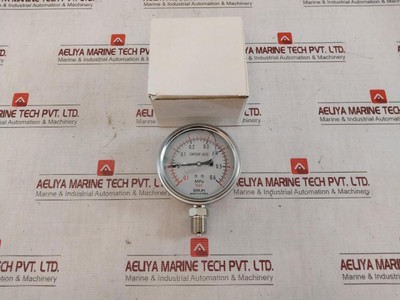 Seojin Pressure Compound Gauge -0.1 To 0.6 Mpa Cl 1.5 Ks B 5305 -1 To 6 Bar - New