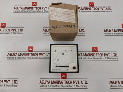 Rishabh Eq 96 Ampere Meter -50/100 A P1030295Ris E236986 Sacc-27077812 - New