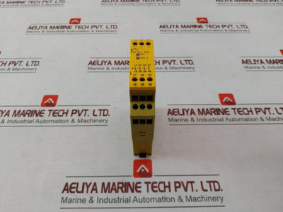 Pilz Pze X4V 0,5/24Vdc 4N/O Fix Safety Relay 24V Dc/2W 15814 774580 - Used