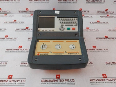 Clare Instruments Safe Check 8 Electrical Safety Tester 115/230V 50/60Hz Rs232 - Used Clare Instruments Safe Check 8 Electrical Safety Tester 115/230V 50/60Hz Rs232 - Used