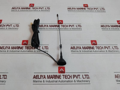 Rg 174/U Magnetic Mount Antenna With Coaxial Cable - New