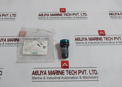 Lot Of 10X Schneider Electric Xb7Ev03Bpn Monolithic Pilot Light 24V Ac/Dc